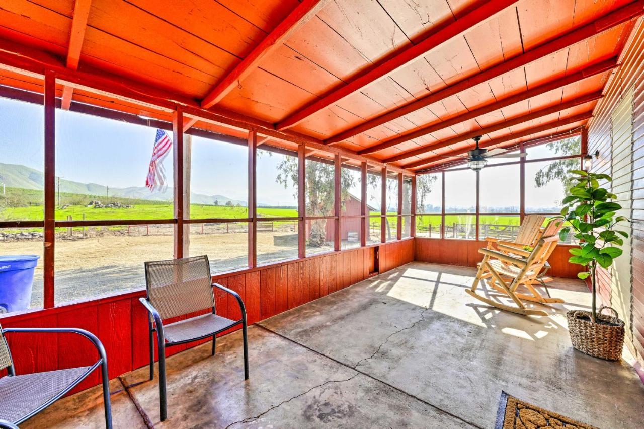 Peaceful Ranch Home With Sierra Nevada Views Woodlake Экстерьер фото